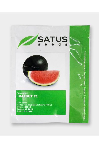 NO BRAND Satus Seeds Watermelon Halibut F1 – 1000 seeds