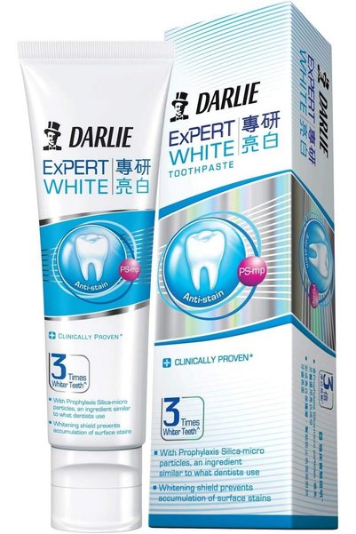 Darlie EXPERT WHITE TEETH WHITENING TOOTH PASTE 120 GRAM