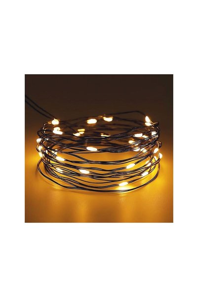 Jumbo Осветителна инсталация с 132 LED приказни лампички с батерии и програма...