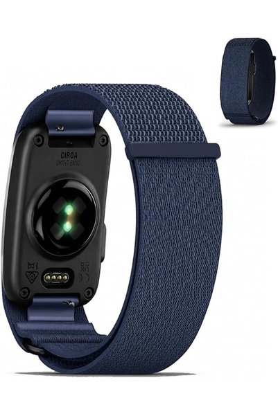 GENERAL حزام بديل من النايلون متوافق مع سوار Garmin CIRQA الذكي، سوار معصم قا...