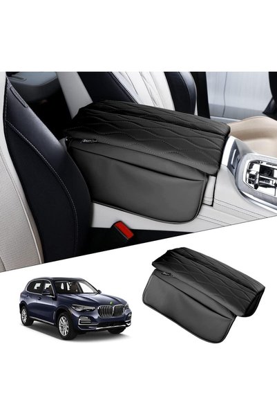 Generic غطاء الكونسول الوسطي متوافق مع BMW X5 X7 2019-2023/X6 2020-2023، غطاء...