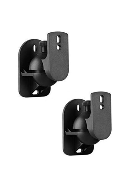 Generic 2 Pack Satellite Speaker Wall Mount Brackets for Surround Sound, Adju...