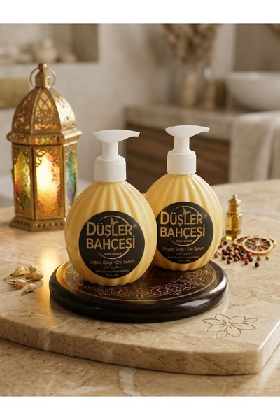 DÜŞLER BAHÇESİİ مجموعة صابون سائل معطر من جاردن أوف دريمز مكونة من قطعتين - ص...