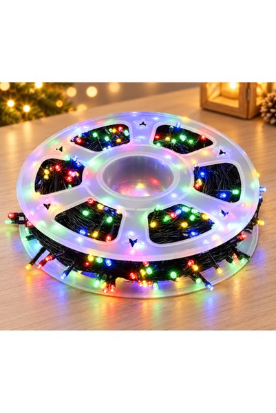 OEM Instalație Luminoasă de Sărbători pentru Decor – 50 m, Iluminare Multicol...