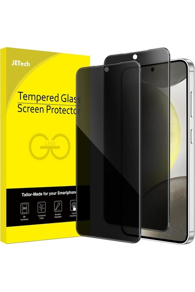 JETech Privacy Screen Protector for Samsung Galaxy S24 Plus, 2-Pack