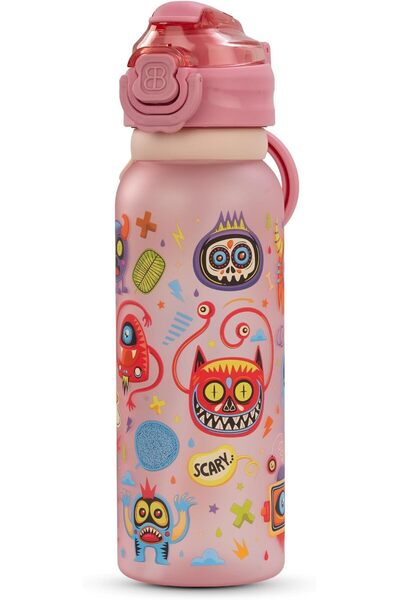 Generic Kids Water Bottle 900ml with Straw | BPA-Free Leakproof Sipper Bottle...