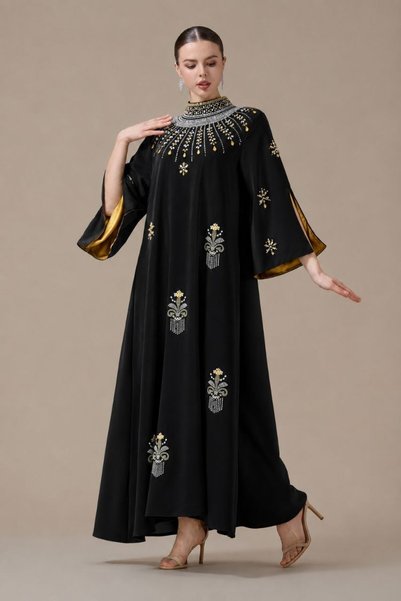 Mar style جلابية مطرزة فاخرة