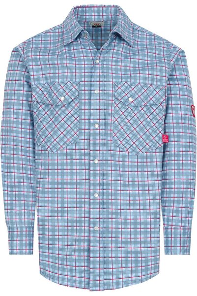 Generic FR Shirts for Men Flame Resistant Shirt CAT2 Light Weight 6.5oz Fire ...
