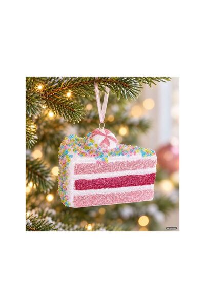 Jumbo ORNAMENT TORT ROZ 7CM