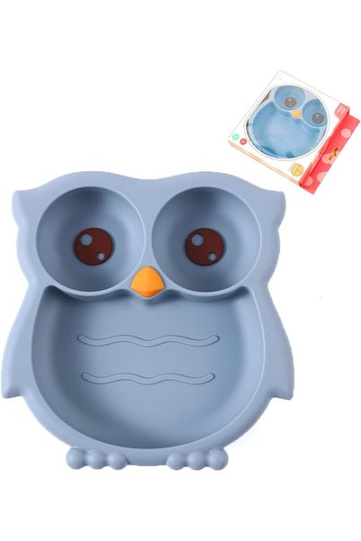PandaEar Toddler Suction Plates, Stay Put Divided Baby Plates with Suction, 1...