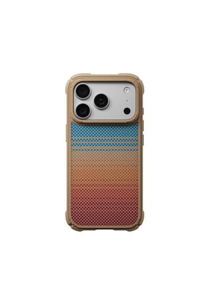 PITAKA Husă pentru iPhone 18 Pro, Cairn Case, Sunset 2.0, California Dream 01