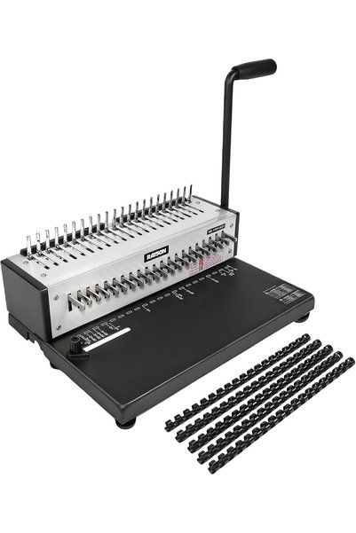Generic آلة تجليد SD-1501A21، سعة 200 ورقة، 21 حلقة