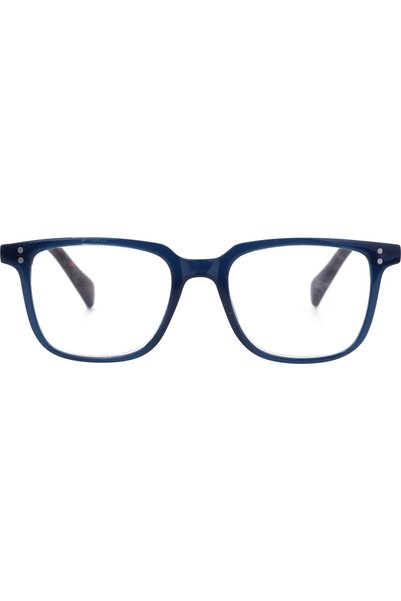 OEM Reading glasses +3.00 diopters, dark blue demi, 1 pc.