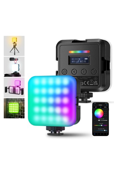 NEEWER LED Video Light, Portable Bi Color Lights for Cameras, NL-36AI