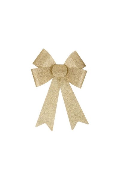 Jumbo Funda Decorativa de Craciun Aurie cu Glitter 32cm