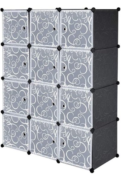 Generic Cube DIY Storage Organizer Clothes Wardrobe Modular Closet Bookshelf ...