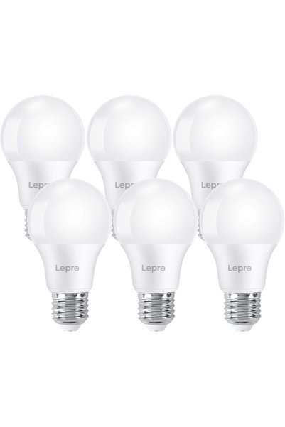 Generic مصباح لولبي E27، 220-240 فولت، أبيض بارد 6500 كلفن، مصباح LED بقوة 60...