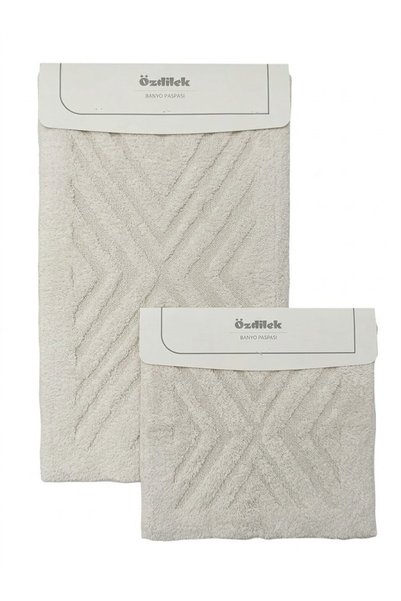 Özdilek Cotton Toilet Set - Cream