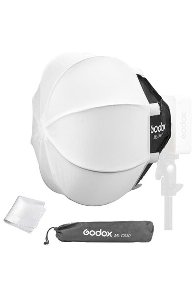Godox صندوق إضاءة قابل للطي ML-CS30 مقاس 30 سم لـ ML100R وML100Bi وML60IIBi