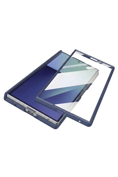 bbtech Samsung Galaxy Z Fold 8 Ultra ile Uyumlu MagSafe Özellikli 360° Tam Koruma Entegre Ekran Koruyuculu Kılıf