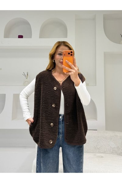 İrka Moda Teddy Yelek
