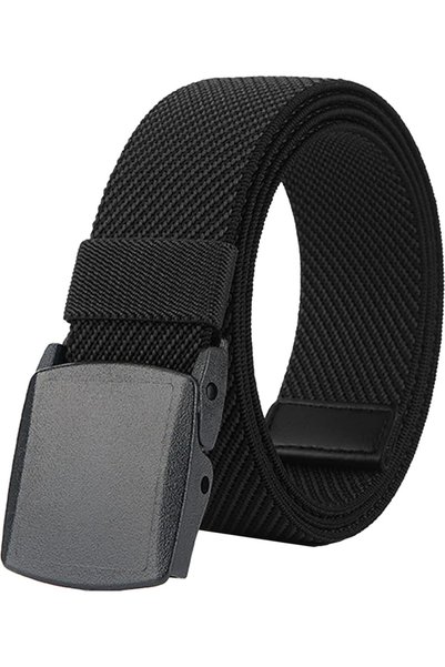 Generic Tactical Belt, Military Webbing Cable Belt with Heavy Duty Quick Rele...