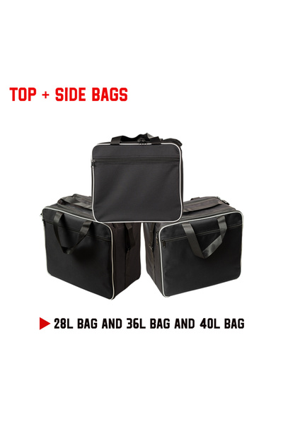 Choice Three inner bags Motorcycle Bag Saddle Inner Bags for BMW R1200GS F800...