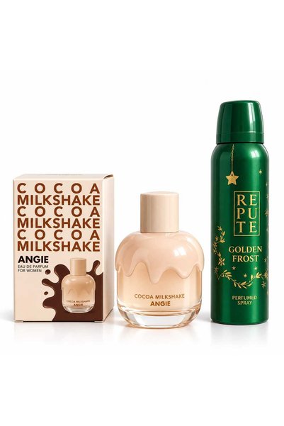 Angie Cocoa Milkshake Parfüm ve Reputee Golden Frost Deodorant