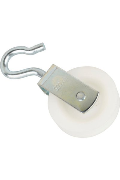 OEM Γάντζος τροχαλίας Mamutec για σχοινιά μέγ. Ø8mm, κύλινδρος πολυαμιδίου