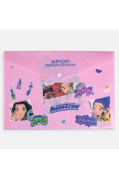 OEM Ντοσιέ Α4 με Μωβ Συνδετήρα K-POP 33x24εκ.