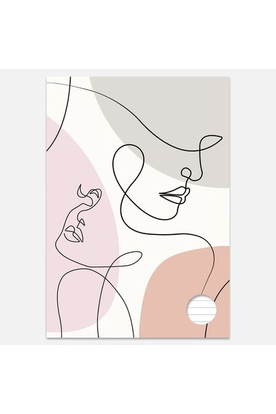 OEM Student Notebook A4 Dictando Cover with Patterned - 80 Sheets