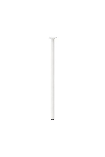 OEM Tarrox στρογγυλό πόδι τραπεζιού Ø30x700 mm, λευκό