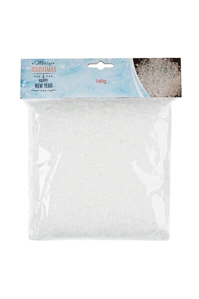 OEM Zapada Artificiala Decorativa de Craciun Alba Cristalizata 160g