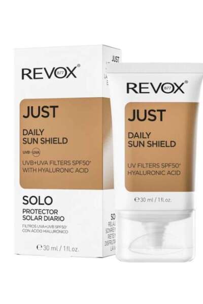 REVOX B77 Cremă de protecție solară cu acid hialuronic pentru față, 30 ml
