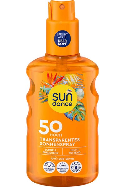 OEM Διαφανές Αντηλιακό Σπρέι με SPF 50, 200 ml