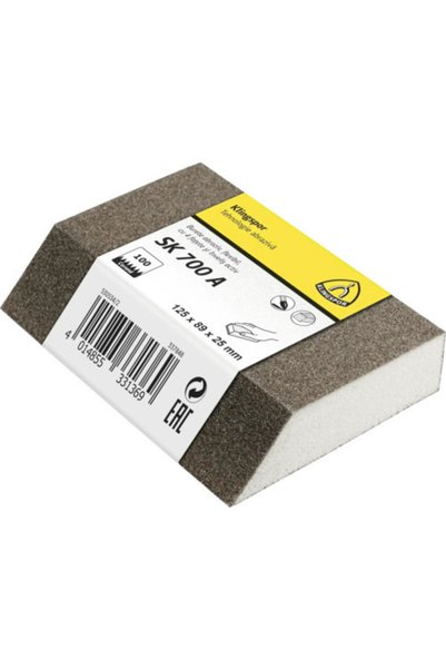 OEM Σφουγγάρι λείανσης Klingspor Ø89x125x25mm, κόκκος 120