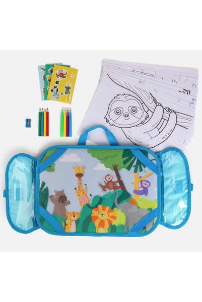 OEM Set Scolar Capybara cu Penar Textil - 23 piese