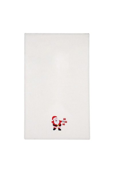 OEM Prosop Bucatarie de Craciun Off White "HO HO HO" 60x40cm