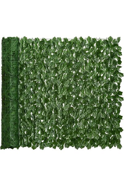 Generic Artificial Ivy Privacy Fence - 236.2x39.4in Artificial Hedges Fence a...
