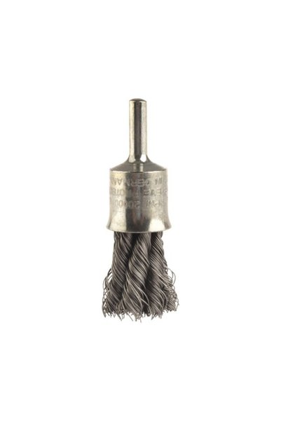 OEM Lessmann wire brush Ø19mm, fine steel braided wire