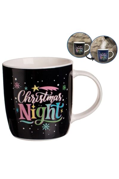 OEM Cana Ceramica de Craciun "Christmas Night" Termosensibila 370ml