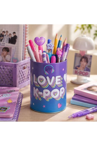 OEM Suport Metalic pentru Creioane & Pixuri K POP 7,5x10,5cm