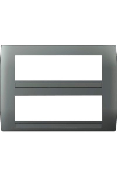 OEM TEM Soft 2x7 πλαίσιο συσκευής μονάδας, ανθρακί