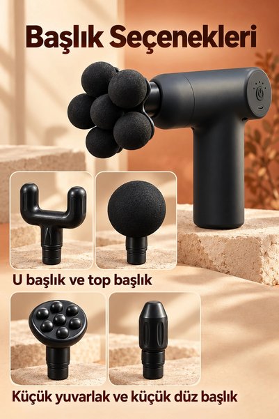 Epilons Masaj Aleti Kol ve Bacak İçin Altı Toplu Başlıklı