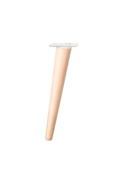 OEM Picior mobilă rotund Tarrox Scandia Balance Ø24-48x300mm, lemn culoare de...