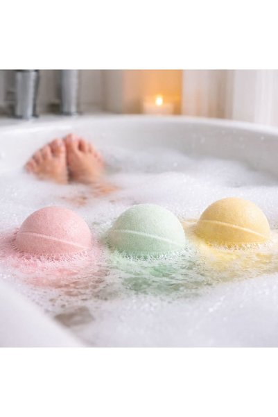 OEM Fizzer Bath Bombs Luxury Bombe de Baie Parfumate 50g - 5buc