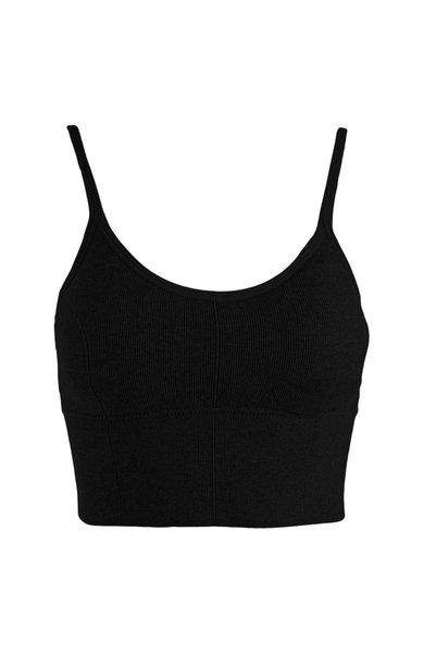 OEM Bustiera Neagra Seamelss cu Bureti pentru Femei