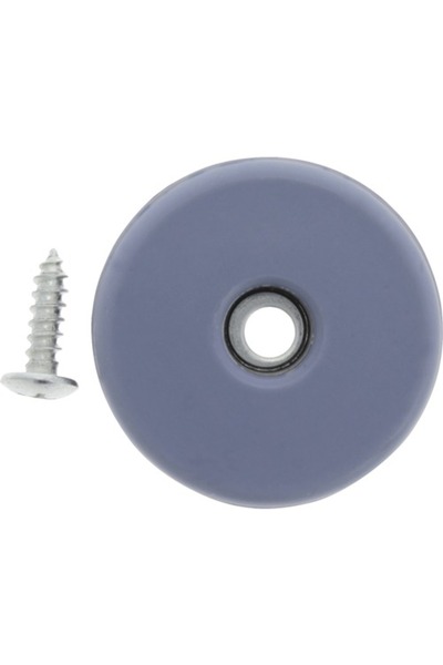 Tarrox Protecții pentru pardoseală Ø38mm, PTFE gri, pachet 2 bucăți, cu șurub