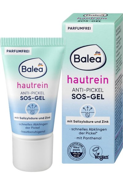 BALEA Gel SOS anti-acnee, 15 ml