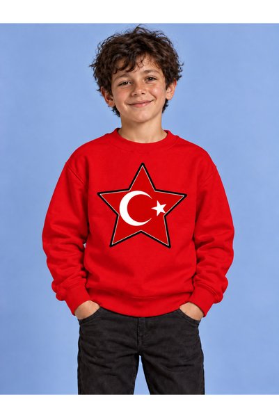 VODEXA 29 October Feast Themed Crew Neck Sweatshirt 3 Thread Raster Printed W...
